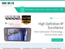 Tablet Screenshot of linkbox.com.au